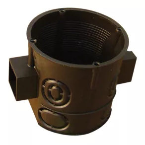   Cutie din plastic Tracon de 65 mm, perforată, stivuibilă, cu adâncimea de 61 mm, D60SM