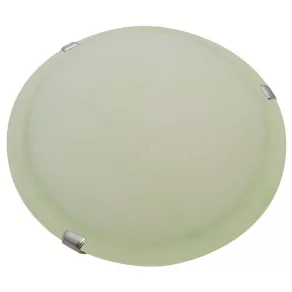   Corp de iluminat UFO din sticlă pentru montare pe tavan, verde, soclu E27, max. 1×60 W, D = 300 mm Tracon UFO-1-Z