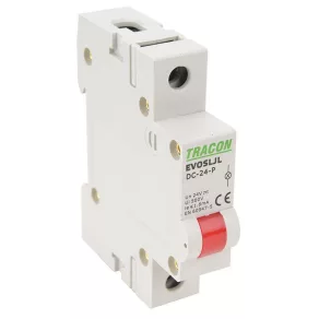   Lampă de semnalizare cu LED Tracon, roșie, 24 V c.c. SLJL-DC24-P