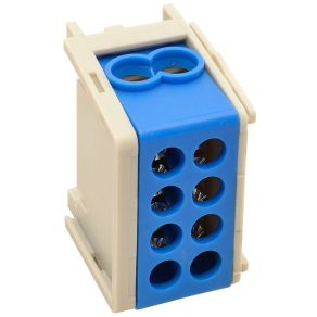   Bloc terminal cablu principal Tracon 2 x 16/2 x 16 mm² albastru FLE-16K