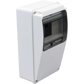   Cutie de joncțiune industrială goală Tracon cu șină de montare, ABS TDB231377 IP55
