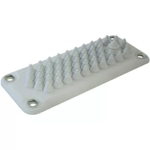   Ghidaj de cablu pentru dulap de distribuție Tracon, din cauciuc, pentru 51 de cabluri, 222 x 92 mm, EKBV-05
