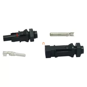   Conector pentru panouri solare, 1 pereche 15 A, Clasa A, MC4 4 mm², IP67 SOLAR11-4N Tracon