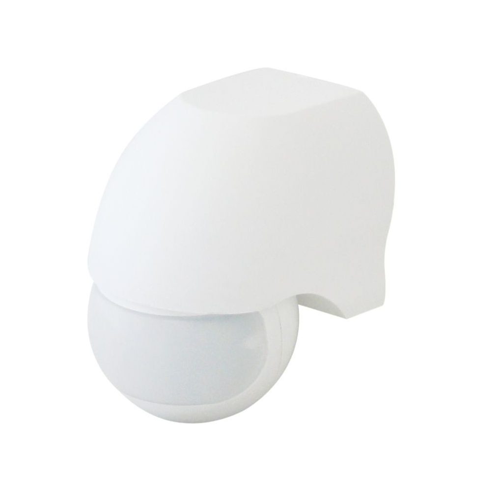 Tracon senzor de mișcare, infraroșu pentru perete, alb 180 grade, max. 12 m, 10 s-7 min, 3-2000lux TMB-112