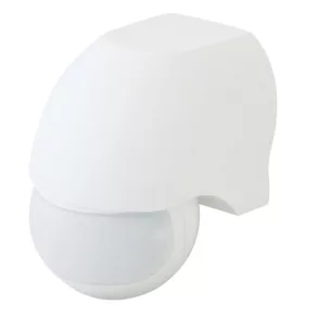   Senzor de mișcare Tracon, cu infraroșu, pentru montare pe perete, alb, 180°, max. 12 m, 10 s–7 min, 3–2000 lux, TMB-112