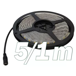   Bandă LED pentru interior, 120 LED/m, 9,6 W/m, 360 lm/m LED-SZ-96-WW IP20 Tracon