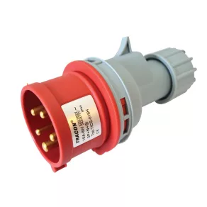   Conector industrial Tracon DFH-164 5P 16A 400V IP44 cu mufă basculantă TICS-015H