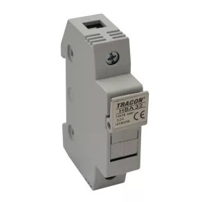   Tracon întrerupător de secțiune cu siguranță cilindrică, cu posibilitate de mascare, 32 A, 10 x 38 mm HBA-1P-32