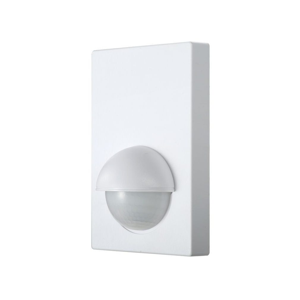 Tracon senzor de mișcare, perete, plat, alb 180 grade, 1-12 m, 10 s-7 min, 3-2000lux, IP44 TMB-016