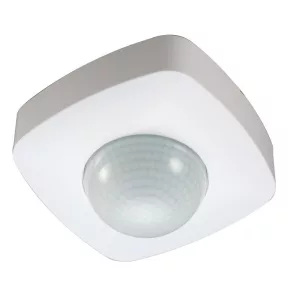   Senzor de prezență Tracon, alb, 230 V, 360°, 1–20 m, 10 s–30 min, 3–2000 lux, IP20 PRS46B