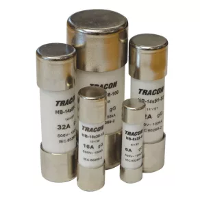   Asigurare cilindrică Tracon 32 A gG 500 V 100 kA HB-14X51-32