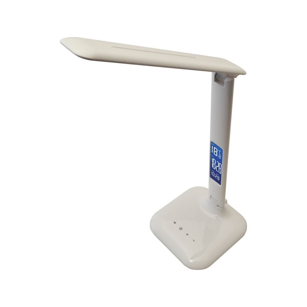 Lampa de birou cu LED, - Tracon LALD4W intensitate luminoasă și temperatură de culoare reglabile, afișaj LCD 4W, 2700-6000K