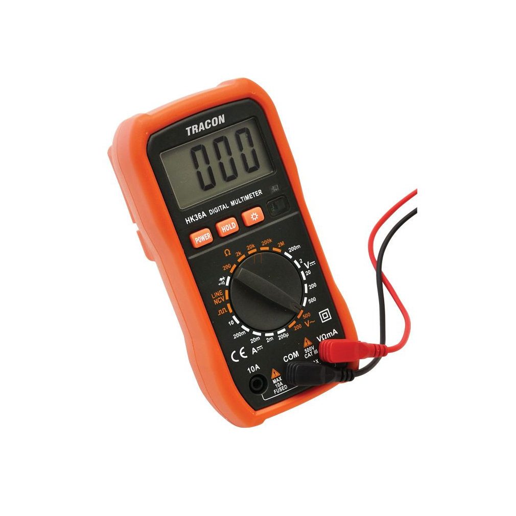 Digitális multiméter DCV,ACV,DCA,OHM,diode check,NCV,signal HK36A Tracon