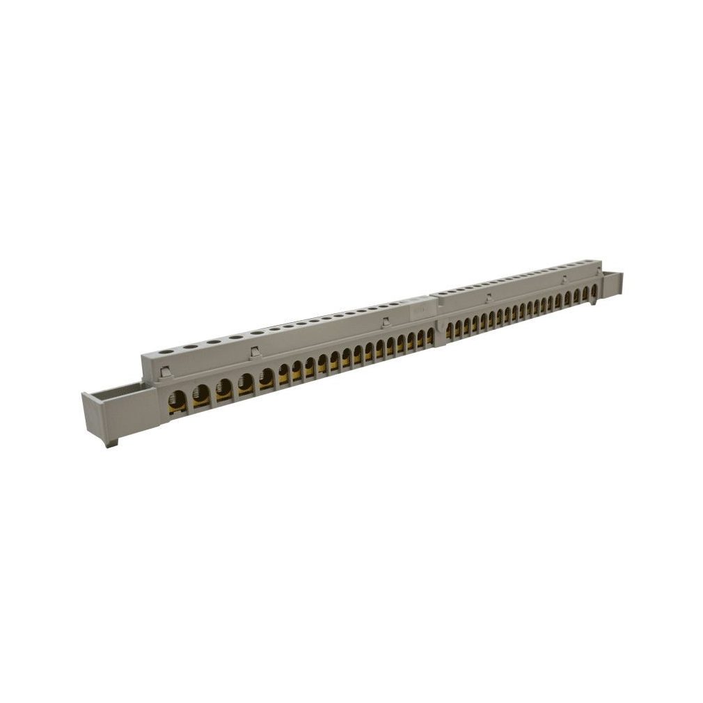 Tracon bară de împământare izolată (N/PE) EDSS-18/. pentru distribuitor 100A 38P, IP20 NPE-Z-38