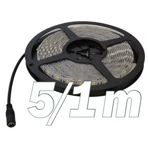   Bandă LED pentru interior, 60 LED/m, 14,4 W/m, 560 lm/m, lățime 10 mm, 4000K, LED-SZ-144-NW, Tracon