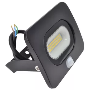   Proiector LED cu senzor de mișcare, negru, 20 W, 4000 K, IP65, 1500 lm, RLEDLM20 - Tracon RSMDLM20