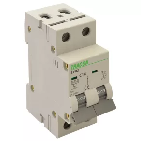 2B 10A 6kA Mini-întrerupător Tracon EVOZ2B10
