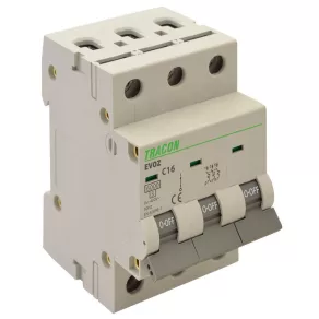 3B 32A 6 kA Mini-întrerupător Tracon EVOZ3B32