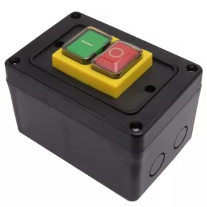   Întrerupător de siguranță cu releu Tracon 113×77×60 mm, IP42 SSTM-BOX