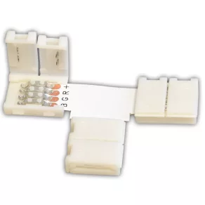   Conector rapid în formă de T fără lipire pentru benzi LED RGB LSZTTRGB Tracon