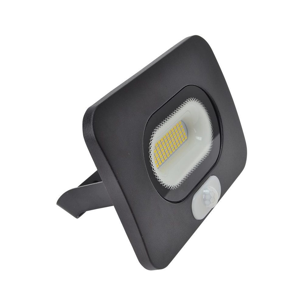 Tracon LED fényvető mozgásérzékelővel 30W, 4000K, IP65, 2700lm, 110fok, 3-10m RSMDLM30