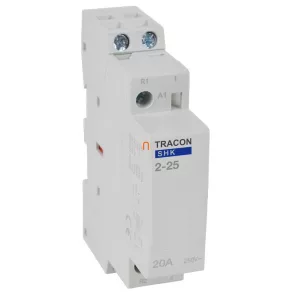 Contactor de instalare cu 1 modul, 2×NO SHK2-25 Tracon