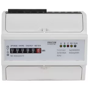   Contoarele de consum Tracon Direct 3F 100A mecanice, pentru șină DIN, TVOF3M7