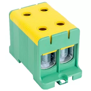   Clemă de ramificație pentru circuitul principal, montabilă pe șină sau pe suprafață, Z/S 35-150 mm² 320 A FLEAL-150/2ZS Tracon
