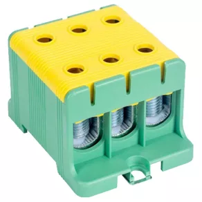   Tracon bornă pentru cablu principal, pentru șină și montare pe suprafață, secțiune 16–95 mm², 245 A, FLEAL-95/3ZS