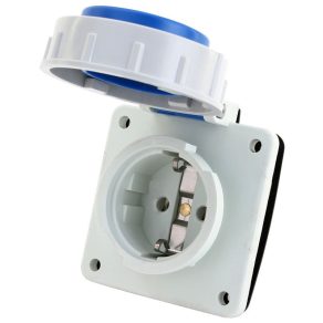   Conector industrial DAFB-162 3P 16A 250V IP67 mufă montată încastrată dreaptă TICS-105S67 Tracon