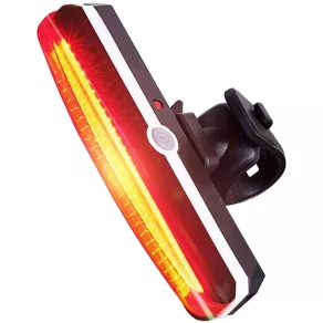   Lampă LED cu baterie pentru bicicletă, spate, roșie, 1,5 W, 3,7 V, 500 mAh, 100 lm, BLCH1,5W Tracon