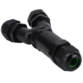   Conector de cablu etanș cu capac Tracon, ramificație în Y, 0,5–4 mm², 3 poli, IP68 CST4-Y3P