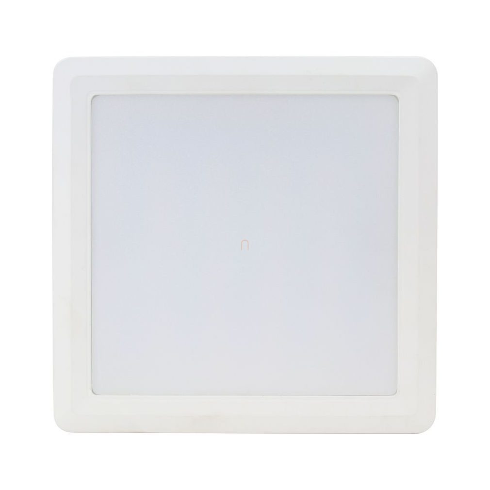 Falon kívüli, négyzetes LED lámpatest 12W, 960lm, D=170×170 mm, 4000K, IP20 LED-DLNFS-12NW Tracon