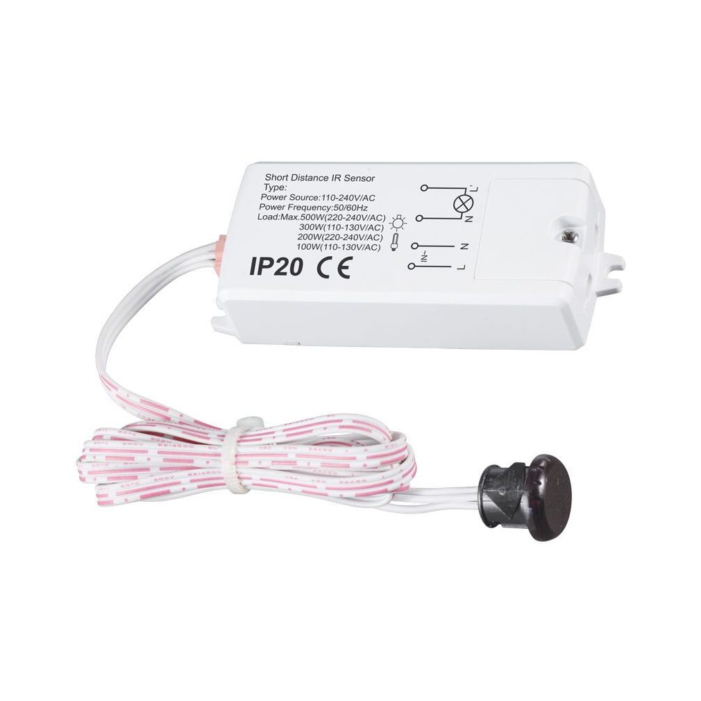 Tracon senzor de mișcare, rază scurtă, acționare pentru deschiderea ușilor 500/200W, 5-6 cm TMBB123