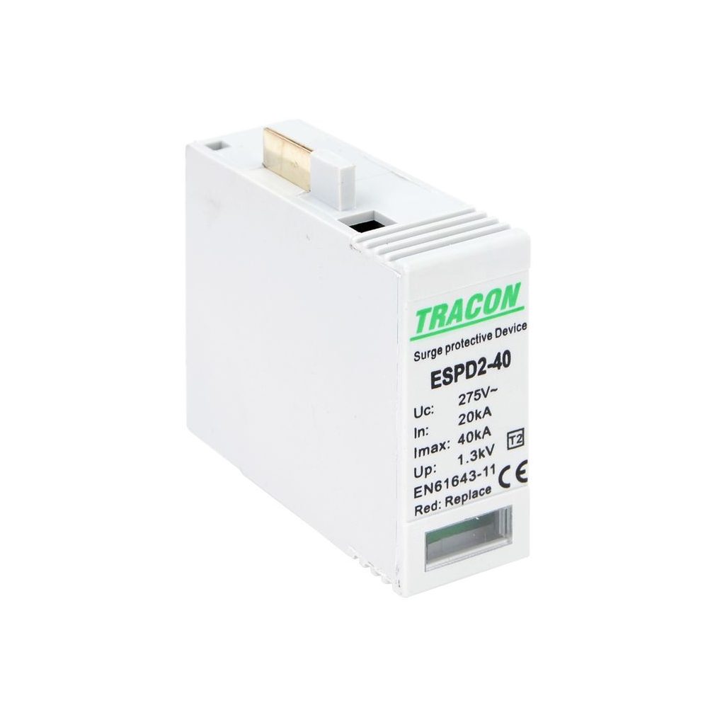 Tracon disjunctor de supratensiune tip T2 AC 40 M ESPD2-40M