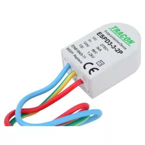   Dispozitiv de descărcare a supratensiunii Tracon, pentru cutie de montare, tip T3 AC, model ESPD3-3-2P