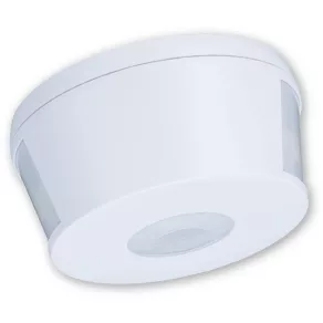   Senzor de mișcare Tracon, cu infraroșu, de tavan, 360°, rază de acțiune max. 15 m, interval de activare 10 s–30 min, sensibilitate 3–2000 lux, IP20 TMB-007