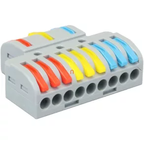   Conector de cablu fără șuruburi, deschizabil 0,5-4 mm2, 32 A, 400 V 3P OVO3P39 Tracon