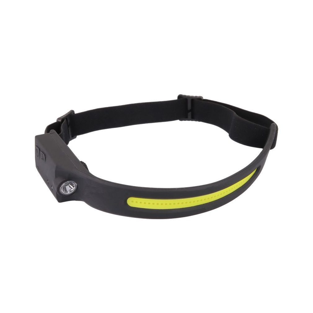 Lanterna frontală Tracon, cu baterie, comutare cu senzor de mișcare 5/3W, 350/120lm, 3h, 3,7V,1200 mAh, Li-Po HLCOB5W