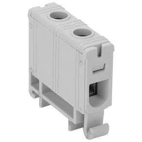   Conector de ramificație pentru circuitul principal Tracon, montabil pe șină, gri, 1,5–16 mm², 85 A, FLEAL-16/1