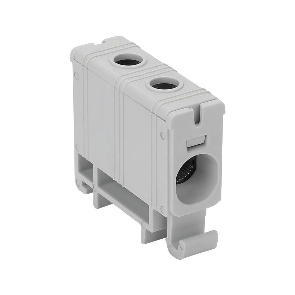 Tracon conector de derivație pentru circuit principal, montabil pe șină, gri 2,5-35 mm2, 135 A FLEAL-35/1
