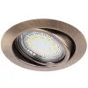 Spot încastrat cu sursă de lumină LED alb-cald, 8,6 cm, bronz, set de 3 bucăți - Lite Rábalux 1051