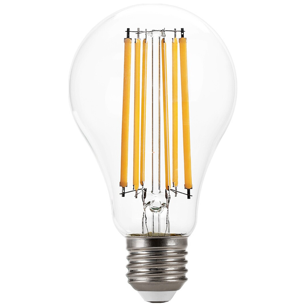 E27 filament LED 12 W, alb cald