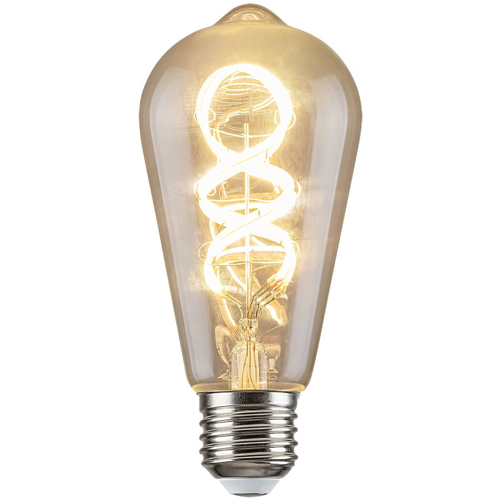 Smart E27 filament LED 4 W, chihlimbar (RGBW)