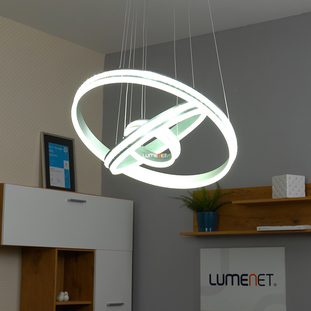 Lampa suspendată cu LED cu trei inele în stil modern - Avalon Rábalux 2230