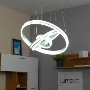   Lampă LED suspendată cu trei inele în stil modern - Avalon Rábalux 2230