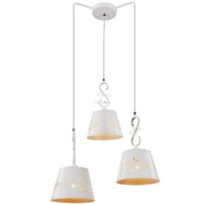 Lampă suspendată cu trei socluri - Anna Rábalux 2234