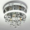 Candelabru din cristal cu finisaj LED, 30 cm - Pallas Rábalux 2236