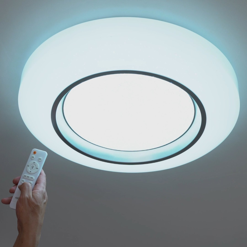 Lampă LED de tavan cu telecomandă 38 W, alb rece-cald - Taylor Rábalux 2298