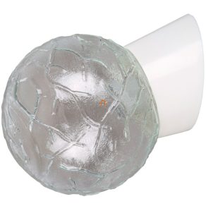 Lampă de perete din sticlă, albă - Grace Rábalux 2432